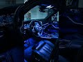 LED Car Interior The interior of a luxury car is illuminated by G4e AiID