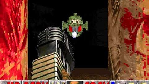 Doom the way id did E3M7 Inner Sanctum - Easter egg