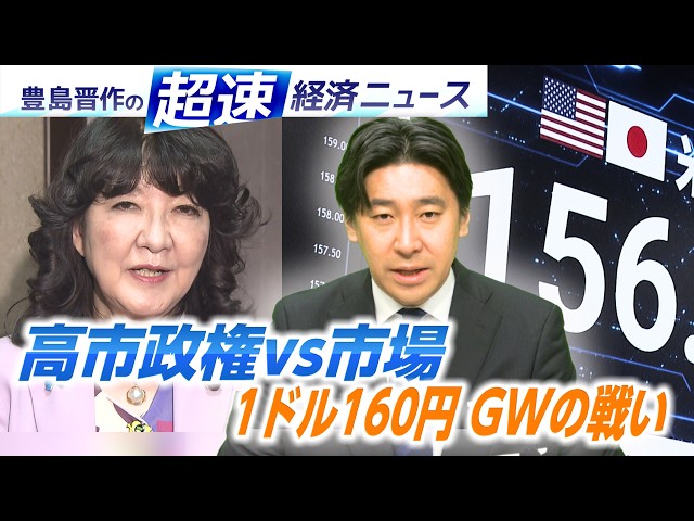 高市政権VS市場／銀行株の行方は？／労働組合とロボットAIの戦い【豊島晋作の超速経済ニュース】
