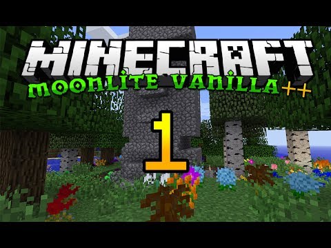 Minecraft Moonlite Vanilla ++ | EP 01 | Welcome to our world!