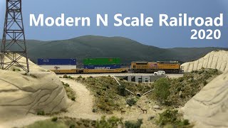 Railfanning the N Scale Mojave Sub..