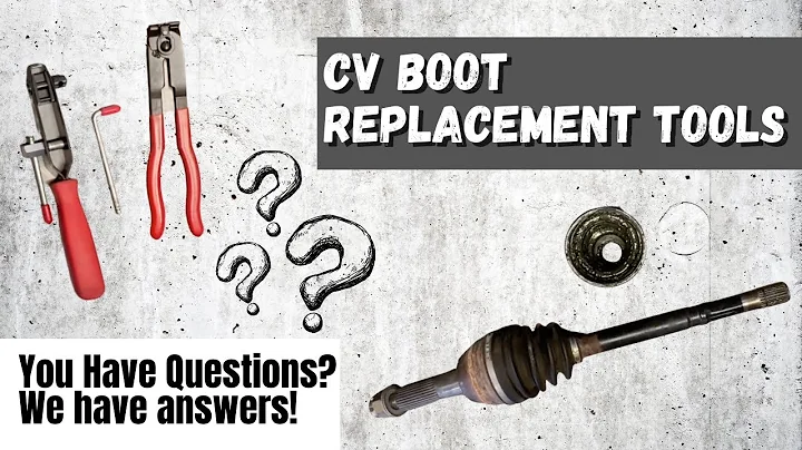 CV Boot Replacement Tools - How to