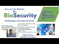 Biosecurity Challenges and way ahead Dr. Krishan Dutt Sharma quarantine alumni pantnagar australia