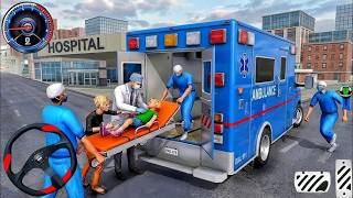 🚑 Realistic Ambulance Driving Game! | 911 Emergency Rescue Gameplay screenshot 4