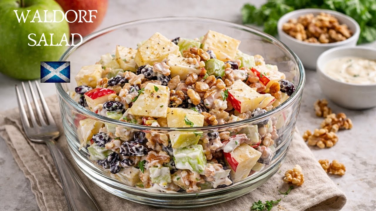 Waldorf Salad Fawlty Towers easy recipe ) YouTube