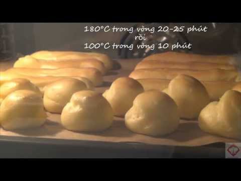 Video Cách làm bánh su rất đơn giản (How to make choux... - youtube