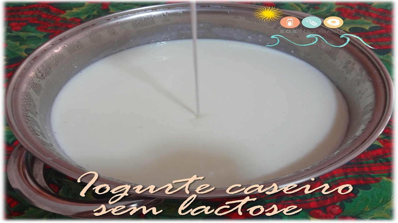 Como fazer Iogurte natural caseiro sem lactose