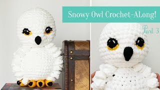 Snowy Owl Crochet-Along Part 3!
