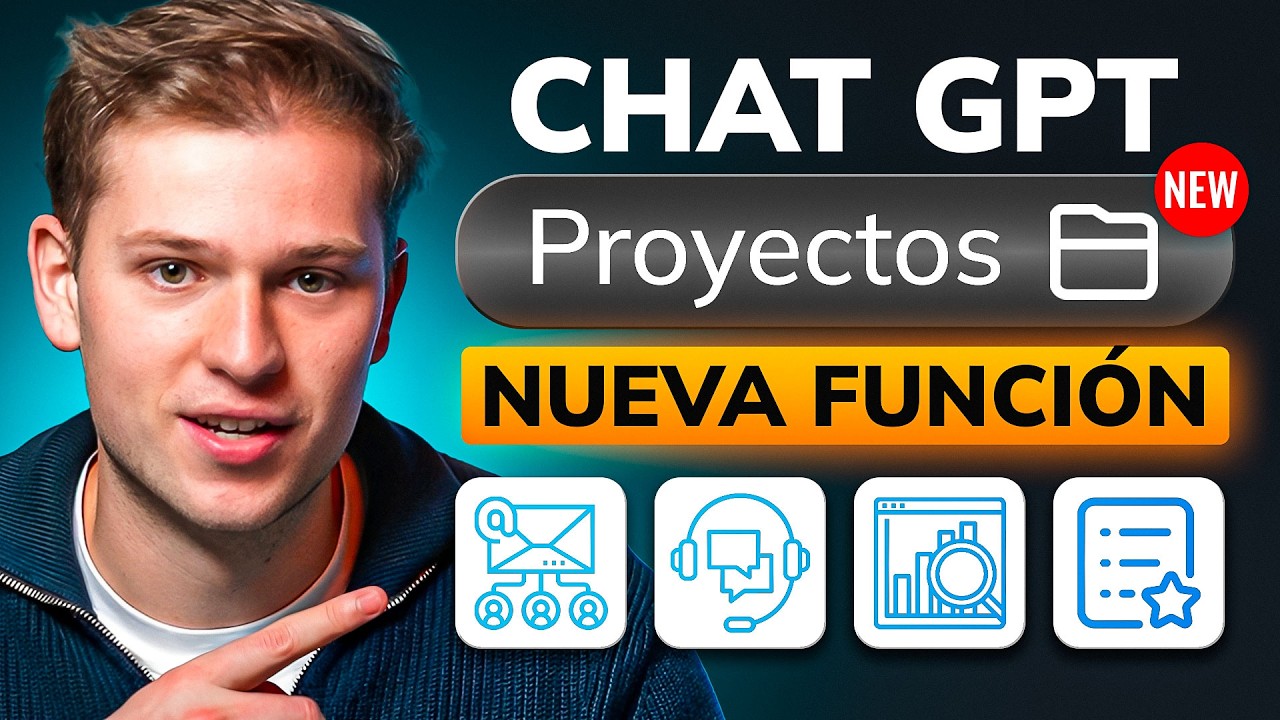 Multiplica tu Productividad con la NUEVA FUNCIONALIDAD de Chat GPT [Proyectos]