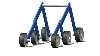 Solidworks tutorial: Bogie Rocker Arm Mechanism Design,Assembly and Motion Study