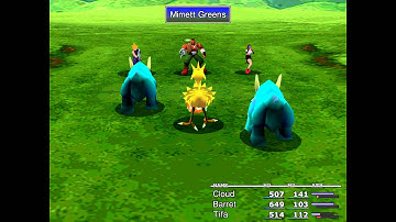 Final Fantasy VII - Enemy Skill - Chocobuckle 1080p