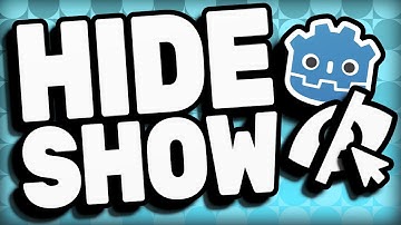 Hide & Show a node in Godot 4