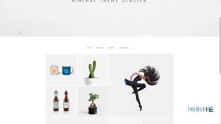 Glacier - Clean and Minimal Portfolio HTML5 Template      Goro Fredri