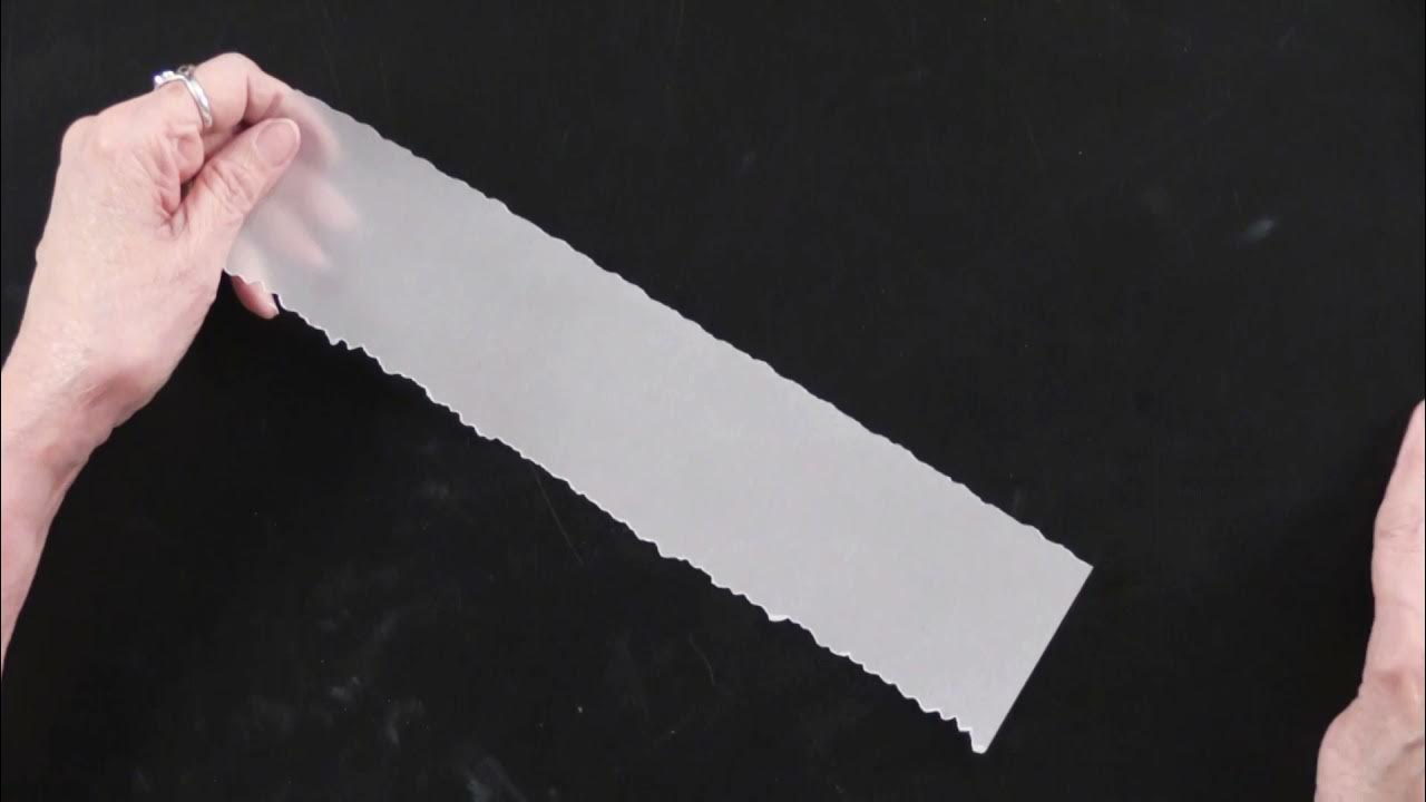 Grip and Rip, Deckled Edge Tearing Ruler 12