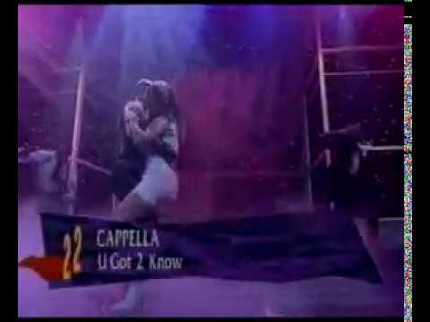 Cappella feat Anna Ross and MC Fixx It "U got 2 know" (live at TOTP)