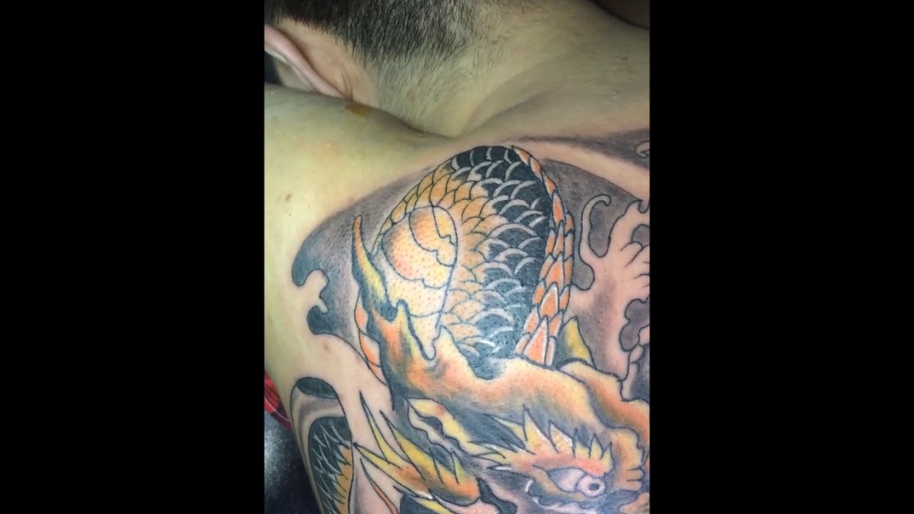 youtube dragon tattoo TATTOOTONTUAN ( )  YouTube TATTOO DRAGON