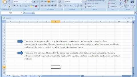 Managing Workbooks in Excel - University of Saskatchewan - Training Services