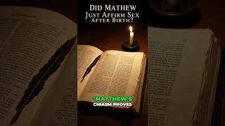 Did Matthew Intend to Show Joseph and Marys Post-Birth Relations? #Matthew #VirginBirth