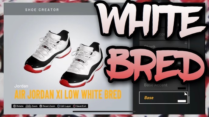 NBA 2K20 Shoe Creator - Air Jordan 6 Off-White “Infrared 