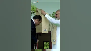 الرئيس السيسي يزور ضريح غاندي في الهند 