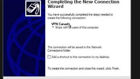How to Setup a VPN on Windows XP