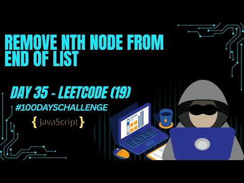 Remove Nth Node From End of List - LeetCode 19 | Two Pointer One Pass | Day 35