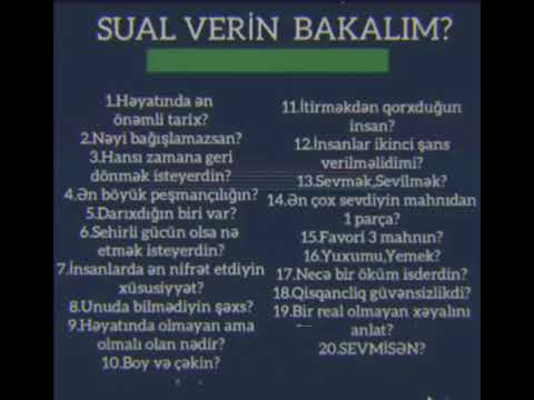 @Sual verin cavaplayım #keşfet #ytkeşfet #keşfetedüş#keşfettt #ytkeşfet #keşfet #tutar #abunəol