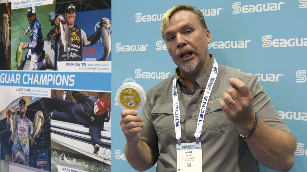 New Seaguar Gold Label Fluorocarbon Leader ICAST 2018 YouTube