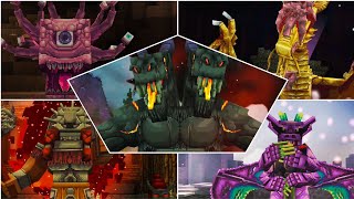 Minecraft Dungeons and Dragons DLC All Bosses ( Marketplace Map )