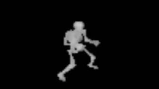 Skeleton dancing to Thriller low quality