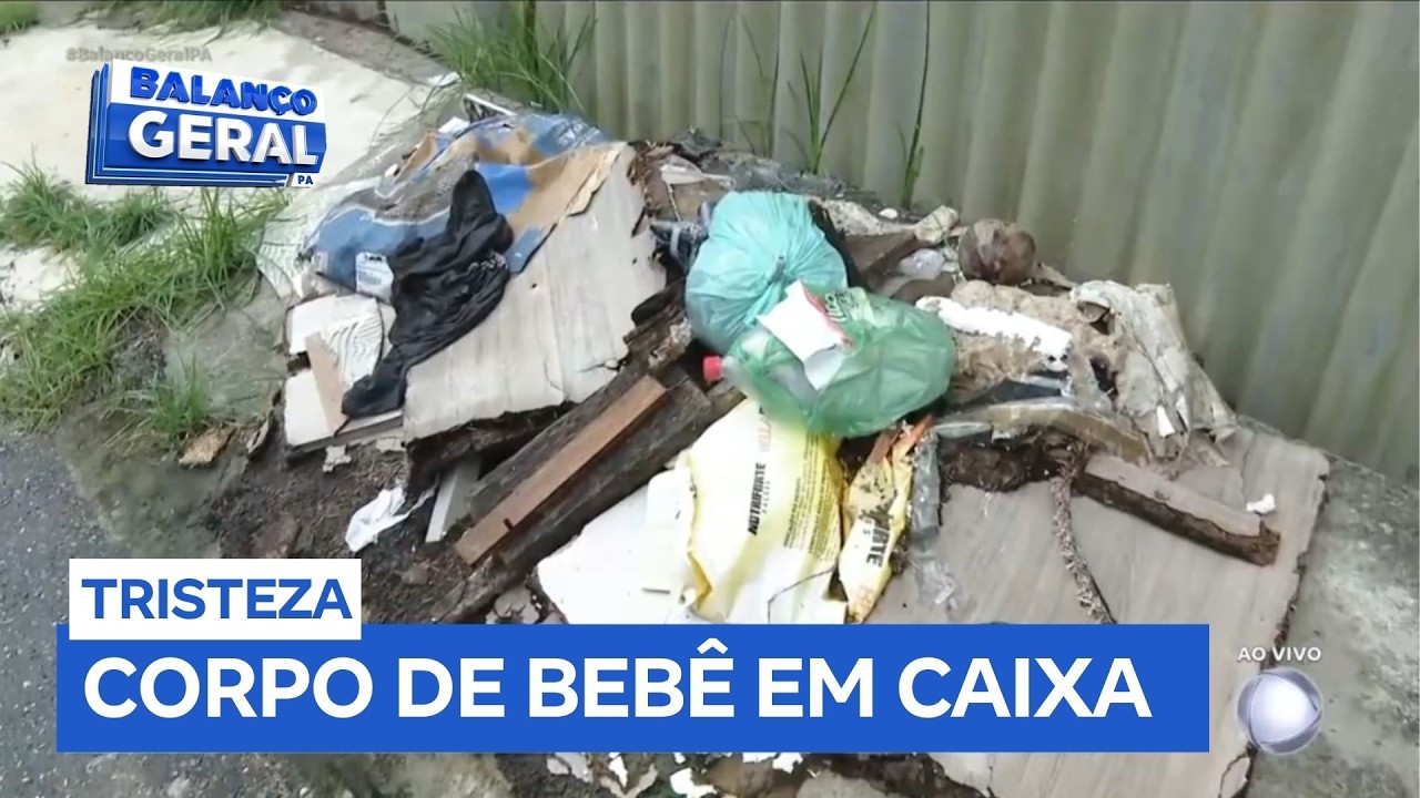 Corpo de recém-nascido é encontrado por cachorro dentro de caixa de papelão em Ananindeua (PA)