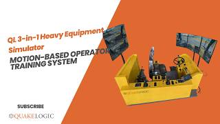 QL 3-in-1 Heavy Equipment Simulator – Motion-Based Operator Training System
