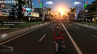 No Nitro Race Racing Fever Moto Game play screenshot 3