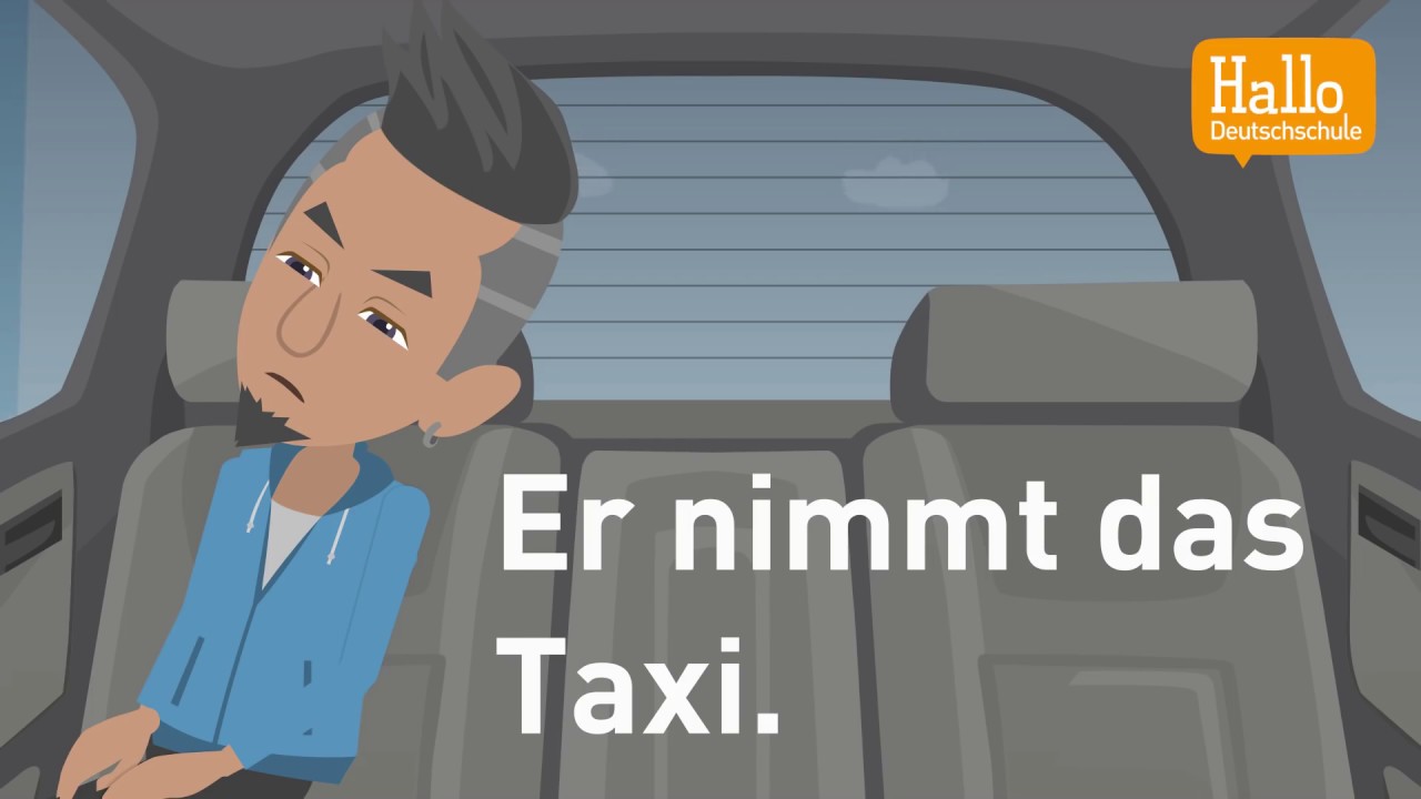 Deutsch lernen mit Dialogen / Lektion 28 / Dativ / Verkehrsmittel / Prüfung Hörverstehen