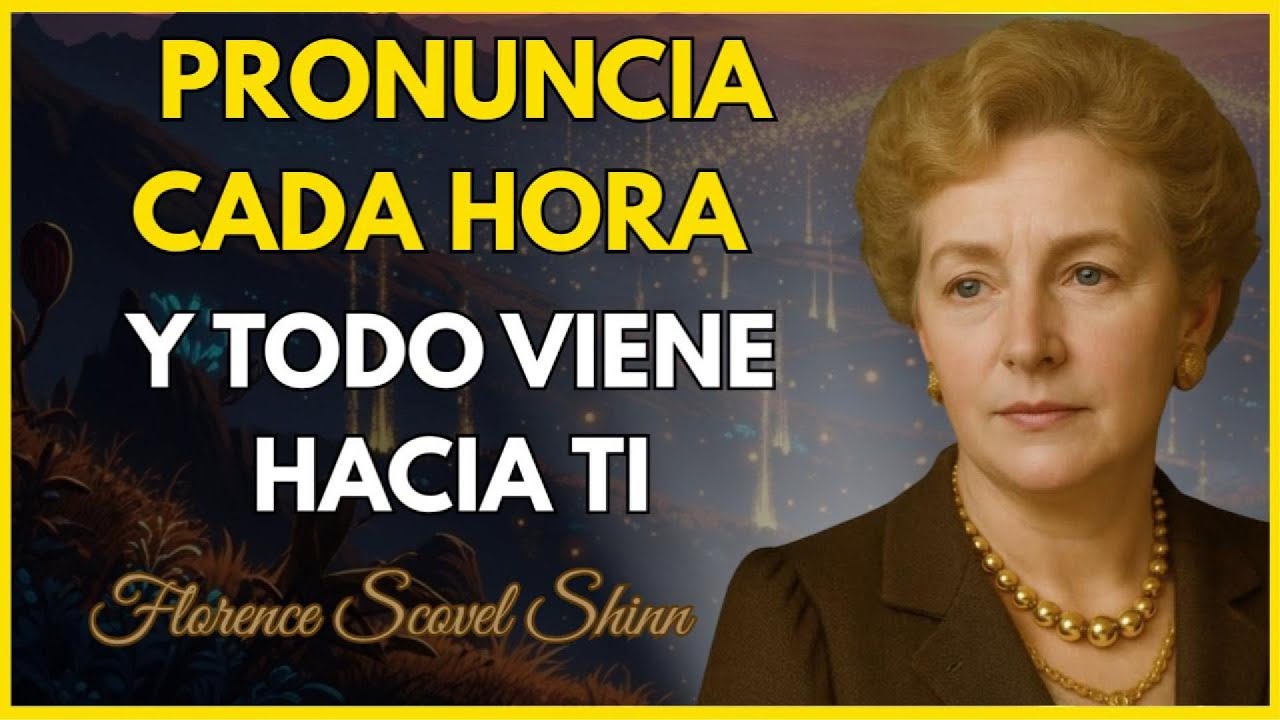 PRONUNCIA ESTO CADA HORA — Y EL DINERO EMPIEZA A APARECER DE LA NADA | FLORENCE SCOVEL SHINN