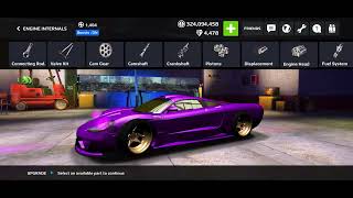 Rush racing 2 (981) 2003 S7R (+100 heavy rims) (no drop tune) 8.436.