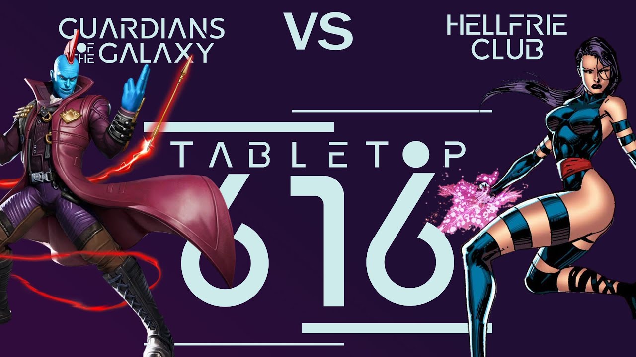 Guardians of the Galaxy vs Hellfire Club - Updated Characters - Marvel Crisis Protocol - Episode 14