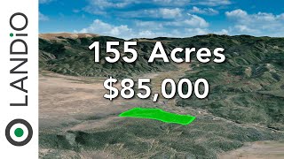 LANDIO • SOLD •  155 Acres of Land for Sale in New Mexico near Taos, NM