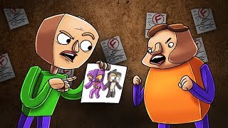 Minecraft Baldi's Basics - BALDI TELLS BULLY TO PICK ON ME! (Baldi Game)