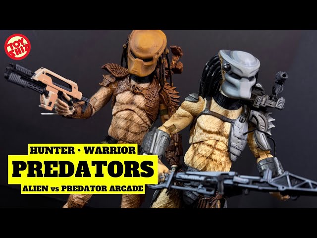 SF・ファンタジー・ホラー NECA ALIEN vs PREDATOR HUNTER & WARRIOR 2019 HUNTER • WARRIOR PREDATORS | Alien vs Predator Arcade | NECA