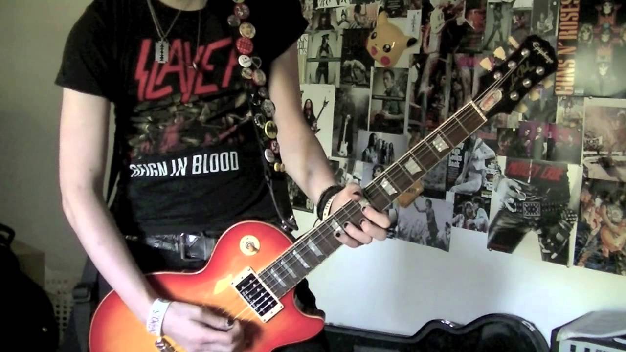 For Whom The Bell Tolls Metallica guitar cover - YouTube