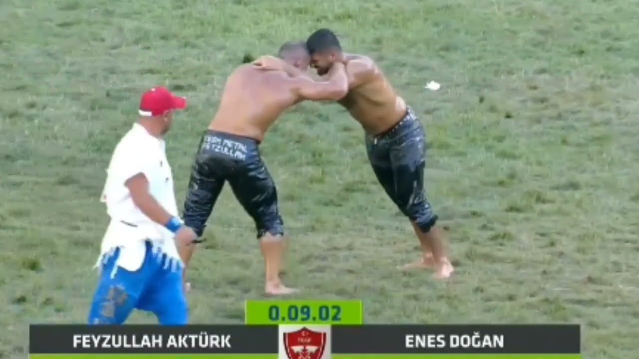 673.Tarihi Antalya Elmalı Yağlı Güreşleri Final Başpehlivan Feyzullah Aktürk&Enes Doğan #yağlıgüreş
