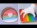 Quick And Easy Dessert Ideas | Easy Rainbow Cake Hacks | Top Trending Yummy Cake Recipe Ideas