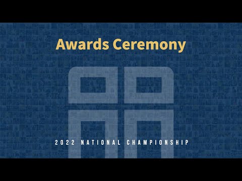 NCFCA Awards Ceremony, 2022 National Championship