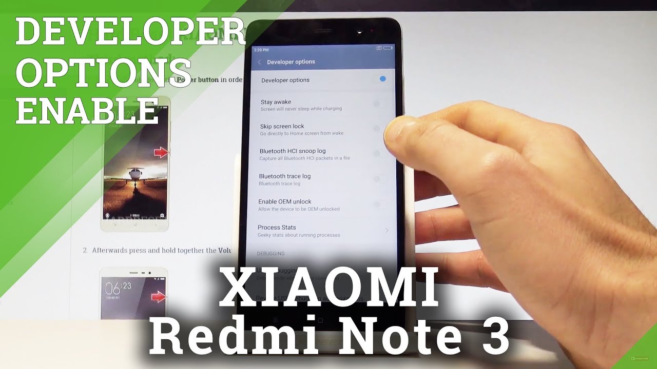  New  Developer Options XIAOMI Redmi Note 3 - Enable OEM Unlock \u0026 USB Debugging