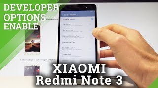 Developer Options XIAOMI Redmi Note 3 - Enable OEM Unlock & USB Debugging