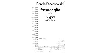 Bach/Stokowski - Passacaglia and Fugue in C minor [Score]