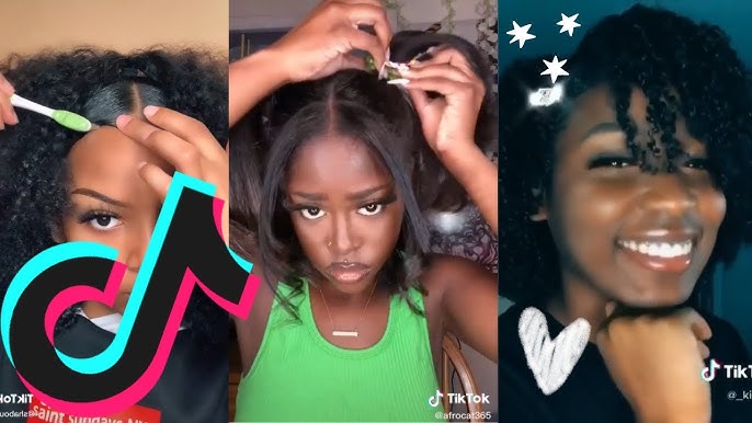 como conseguir o cabelo black messy｜Pesquisa do TikTok