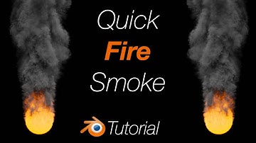 [2.93] Blender Tutorial: Quick Fire and Smoke in 3 Minutes