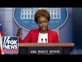 Karine Jean-Pierre holds a White House briefing